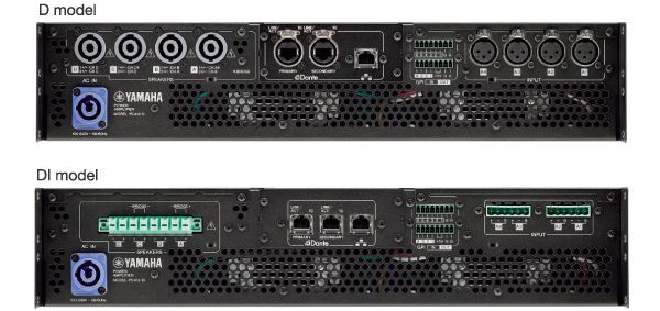 新型网络功放PC系列D/DI型号：通过集成强大的矩阵功能和Dante连接方式，提供高灵活性和可扩展性